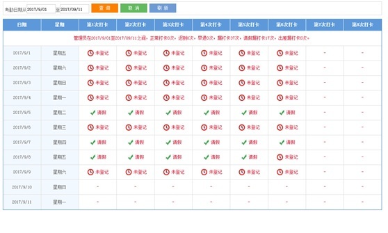 
                        致翔OA考勤系统全方位升级(图1)